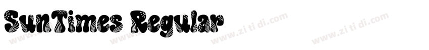 SunTimes Regular字体转换